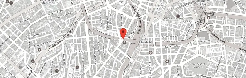Mapa: São Paulo, SP, Brasil